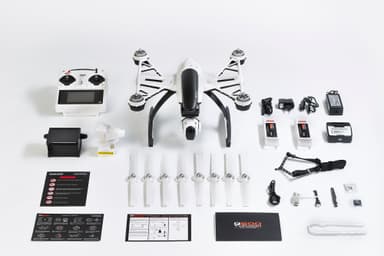 Yuneec Typhoon 4K drone + 2 akkua
