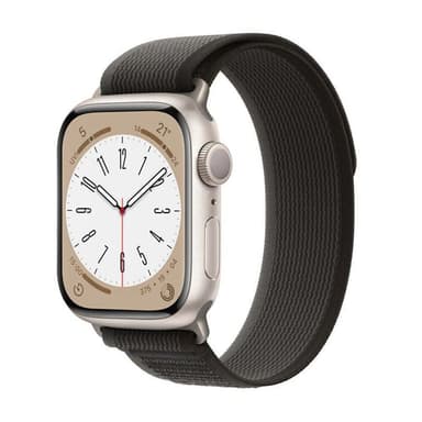 Tactik kellon renneke Apple Watch 9 (41mm) - Blackroom grey