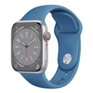 Sport kellon renneke Apple Watch 9 (45mm) - Harmaansininen