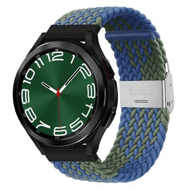 Punottu Kellon renneke Samsung Galaxy Watch 6 Classic (47mm) - bluegre