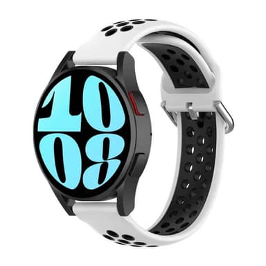 EBN Sport Kellon renneke Samsung Galaxy Watch 6 40mm - valkoinen / mus