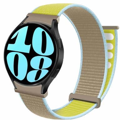 Nailon kellon renneke No-Gap Samsung Galaxy Watch 6 (40mm) - Camel