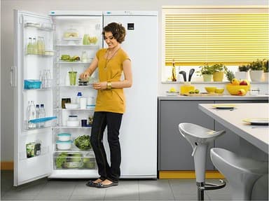 Zanussi Space+ jääkaappi ZRA40100WA (185 cm)