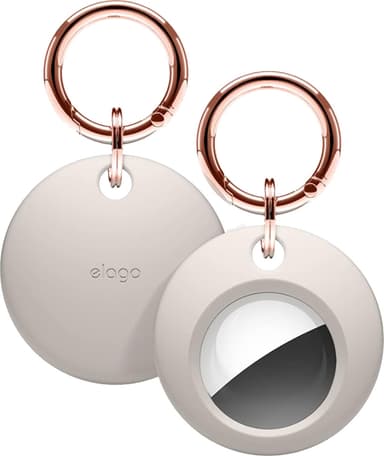 Elago Airtag Basic Key pidike seurantalaitteelle (beige)