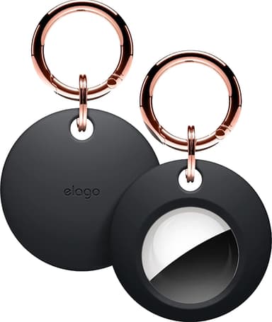 Elago Airtag Basic Key pidike seurantalaitteelle (musta)