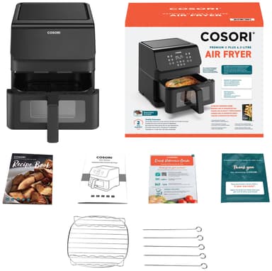 Cosori Premium II Plus kiertoilmakypsennin CAF-P653-KEUR (musta)