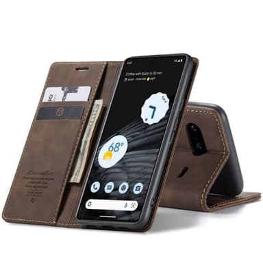 CaseMe Smart Magnet FlipCase Google Pixel 8 - Coffee