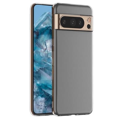 Silikonikotelo läpinäkyvä Google Pixel 8 Pro