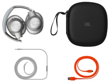 JBL Everest 710GA langattomat around-ear kuulokkeet (hopea)