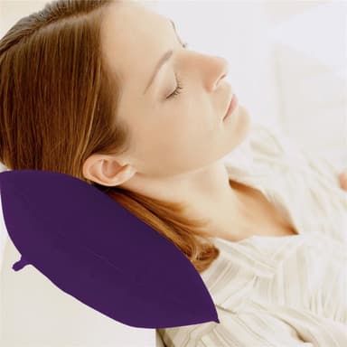 Tyyny kaulalle Matkatyyny puhallettava tyyny (violetti)