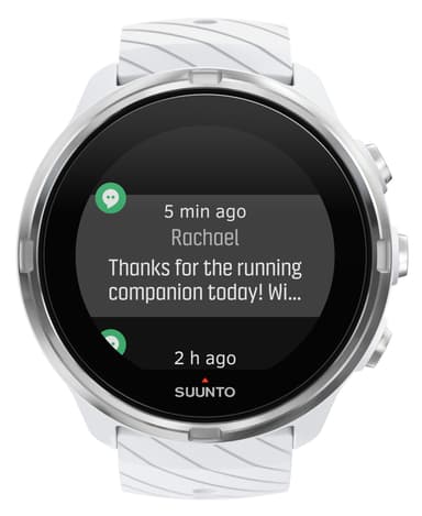 Suunto 9 multisport GPS urheilukello (valkoinen)