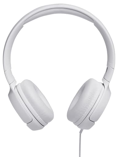 JBL Tune500 on-ear kuulokkeet (valkoinen)