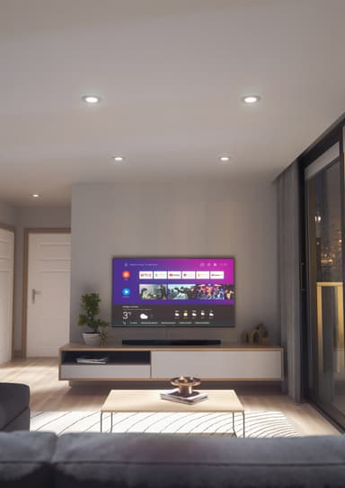 Nanoleaf Essentials Matter upotettu kattovalaisin 6 W (4 kpl)