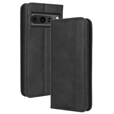 Lompakkoteline Käännettävä Puhelinkotelo Google Pixel 8 Pro - Musta