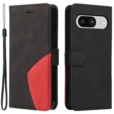 Google Pixel 8 KT Series-1 Kahden Värin Kotelo Remmillä