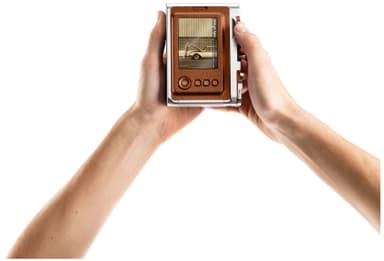 Fujifilm Instax Mini Evo kamera (ruskea)