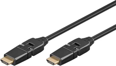 Goobay High Speed HDMI™ 360° -kaapeli Ethernetillä