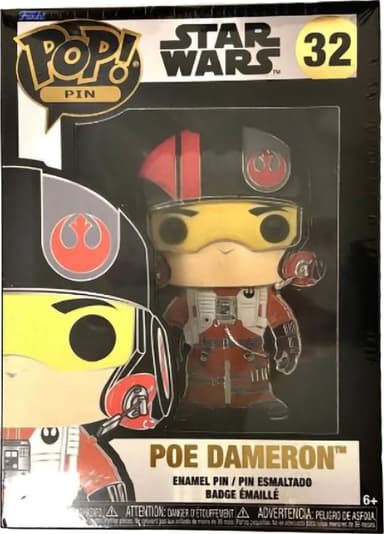 Funko Pin Badge Star Wars Poe Dameron pinssi