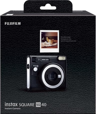 Fujifilm Instax Square SQ40 pikakamera (musta)