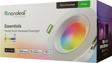 Nanoleaf Essentials Matter upotettu kattovalaisin 6 W (4 kpl)