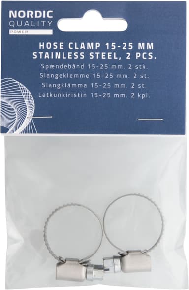 Letkunkiristin 15-25mm (2kpl) poistovesiletkulle