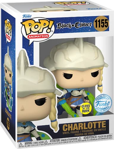 Funko Pop! Exclusive Black Clover Charlotte figuuri