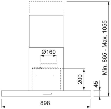 Franke liesituuletin  T45 782-17