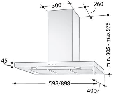 Franke liesituuletin  T45 782-17