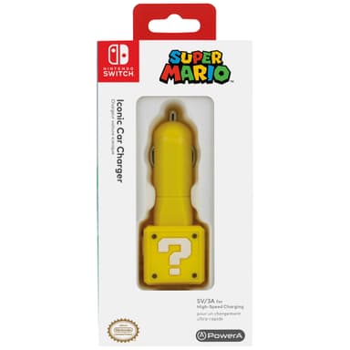 PowerA Nintendo Switch autolaturi (keltainen)