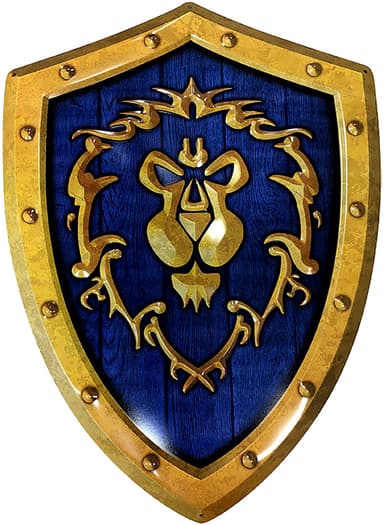 ABYstyle World of Warcraft Alliance metallinen kilpilaatta