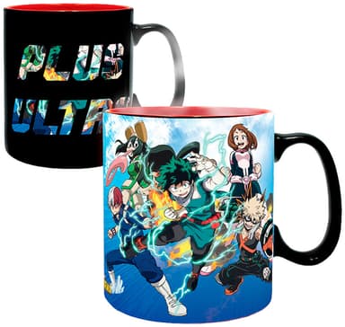 ABYstyle My Hero Academia lämpötilaan reagoiva muki 460 ml