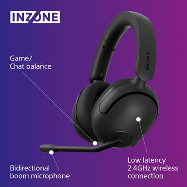 Sony Inzone H5 langattomat pelikuulokkeet (musta)