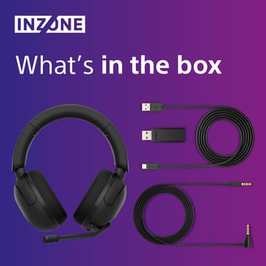 Sony Inzone H5 langattomat pelikuulokkeet (musta)
