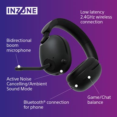 Sony Inzone H9 langattomat pelikuulokkeet