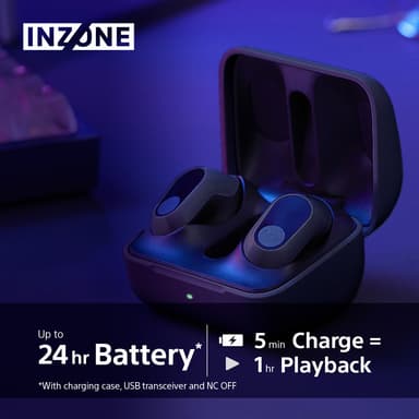 Sony Inzone Buds in-ear pelikuulokkeet (musta)