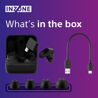 Sony Inzone Buds in-ear pelikuulokkeet (musta)