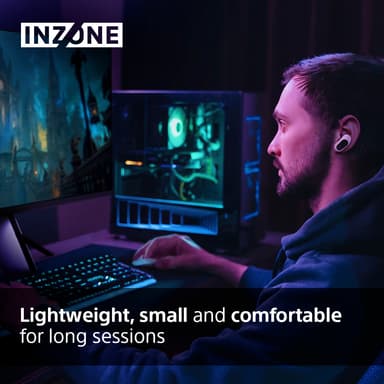 Sony Inzone Buds in-ear pelikuulokkeet (valkoinen)