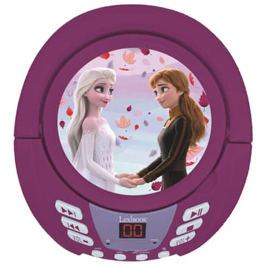 Frozen Kannettava CD-soitin mikrofoniliitännällä