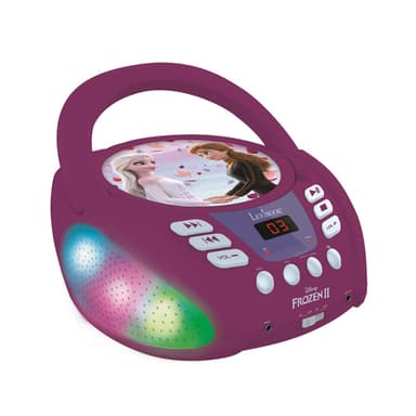 Disney Frozen Bluetooth CD-soitin valoilla