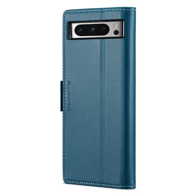 CASEME Retro Lompakkokotelo Pixel 8 Pro - Sininen