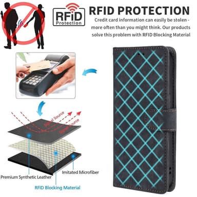 Motorola Edge 30 Fusion 5G Wallet Case -korttikotelolle