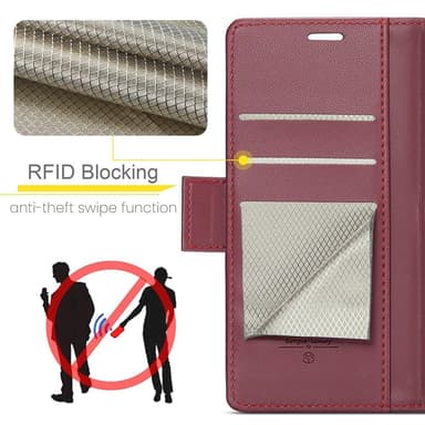 CASEME Retro Lompakkokotelo Pixel 8