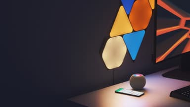 Nanoleaf Shapes Ultra Black Hexagon laajennuspakkaus (3 paneelia)