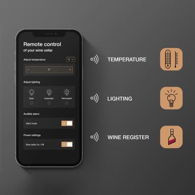 LaSommeliere viinikaappi APOGEE190DZ
