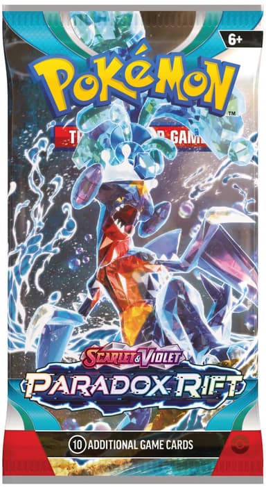 Pokémon Scarlet & Violet 4 Paradox Rift korttipakkaus