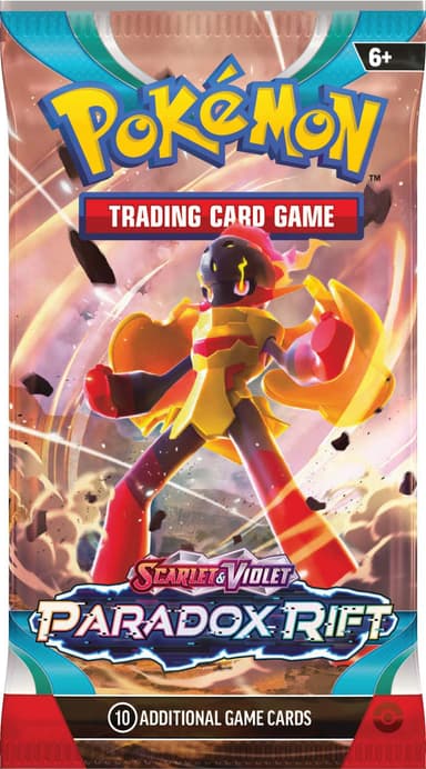 Pokémon Scarlet & Violet 4 Paradox Rift korttipakkaus