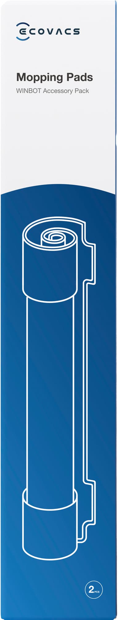 Puhdistusliinat Ecovacs WINBOT W1 Pro ikkunanpesurobotille