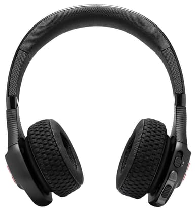 JBL UA Sport Wireless Train langattomat on-ear kuulokkeet (musta/pun)
