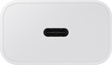 Samsung USB-C 25 W laturi + kaapeli (valkoinen)