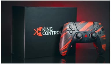 King PS5 langaton peliohjain, malli 4 (Rage)